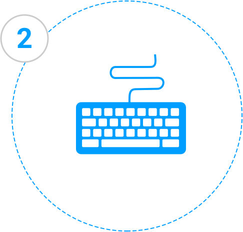 Illustration of a keyboard