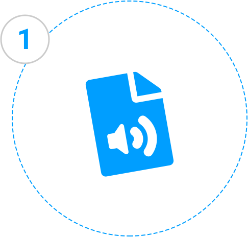 FlowDiag-Step-1-whitebg@2x Illustration of a sound file